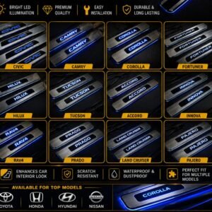 LED Door Sill Plates